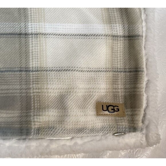 UGG Plaid Standard Pillow Cover - Picture 2 of 9